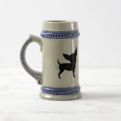 おもしろいなチワワ ビールジョッキ (左)