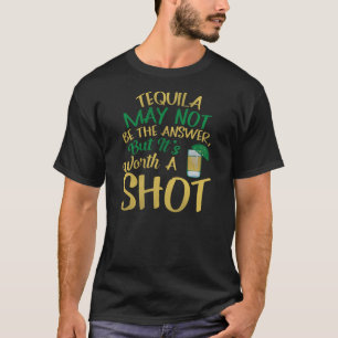 おもしろいなテキーラのパーティーによって撃たれる飲むTシャツ Tシャツ