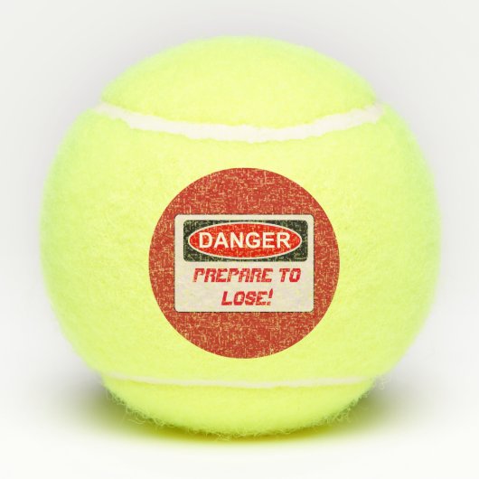 おもしろいなテニスは平手で打ちます話の球を失うことを準備します テニスボール (裏面)