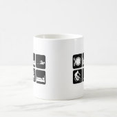 おもしろいなトライアスロン コーヒーマグカップ (中央)