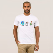 おもしろいなトライアスロン Tシャツ (正面フル)