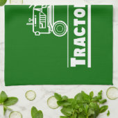 おもしろいなトラクター キッチンタオル (折り畳み)