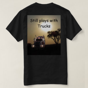 おもしろいなトラック運転手 Tシャツ