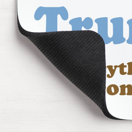 おもしろいなトランペットの冗談 マウスパッド (コーナー)