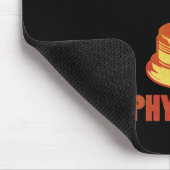 おもしろいなトロフィの夫+メンズ+ギフト マウスパッド (コーナー)