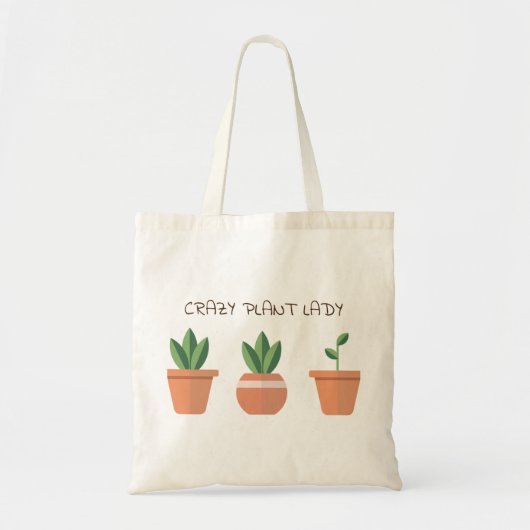 おもしろいなトートバック、植物の恋人 トートバッグ (正面)