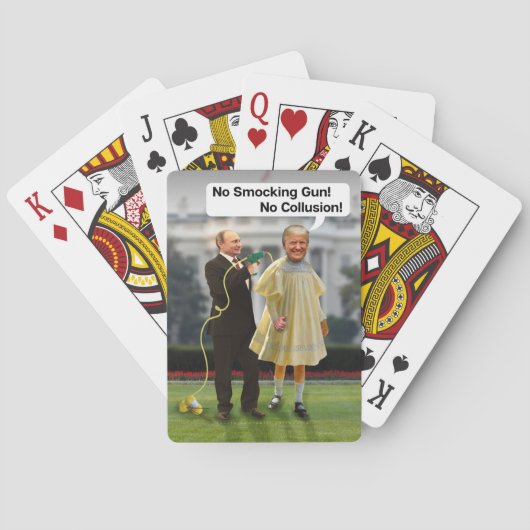 おもしろいなドナルド・トランプPutin Smocking銃の冗談 トランプ (裏面)