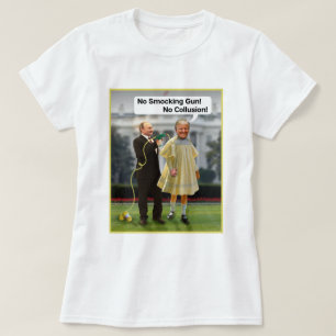 おもしろいなドナルド・トランプPutin Smocking銃の冗談 Tシャツ