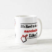 おもしろいなナルシスト人 コーヒーマグカップ (正面右)