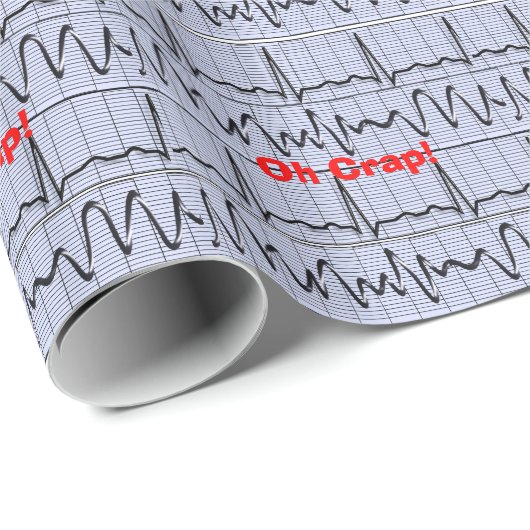 おもしろいなナースのギフトの包装紙のOhがらくた ラッピングペーパー (ロールコーナー)