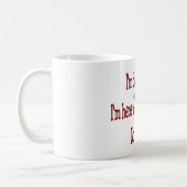 おもしろいなナースのギフト コーヒーマグカップ (左)