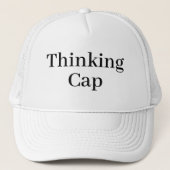 おもしろいなノベルティの野球の熟慮のトラック運転手の帽子 キャップ (正面)