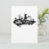 おもしろいなハロウィンあらゆる魔法使いが住んでいません カード (スタンド正面)