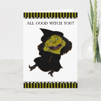 おもしろいなハロウィンの挨拶状 カード