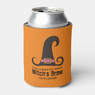 おもしろいなハローウィンパーティの魔法使いの醸造物ビール 缶クーラー