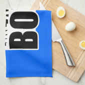 おもしろいなバドミントンShuttlecock キッチンタオル (四つ折り)