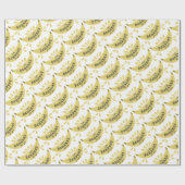 おもしろいなバナナのイラストレーション私はあなたのためのバナナです ラッピングペーパー (フラット)