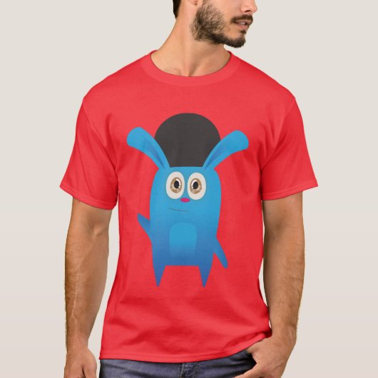 おもしろいなバニー(上限) Tシャツ (正面)