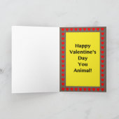 おもしろいなバレンタインのドンジュアン青のコヨーテ シーズンカード (内部)