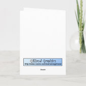 おもしろいなバレンタインカード シーズンカード (裏面)