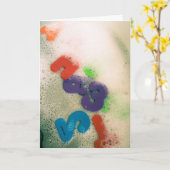 おもしろいなバースデー・カードの風変わりな友人 カード (黄色い花)