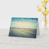 おもしろいなバースデー・カード車の恋人 カード (黄色い花)