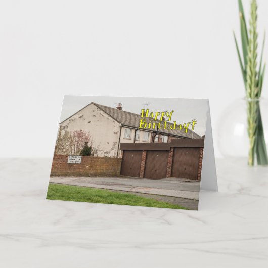 おもしろいなバースデー・カード カード (正面)