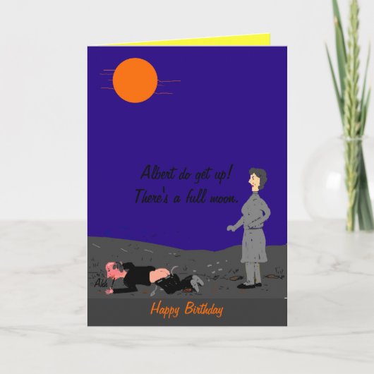 おもしろいなバースデー・カード カード (正面)