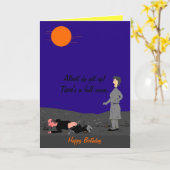 おもしろいなバースデー・カード カード (黄色い花)