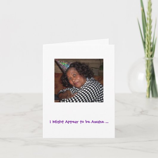 おもしろいなバースデー・カード カード (正面)