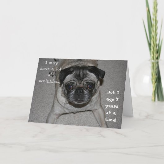 おもしろいなバースデー・カード カード (正面)