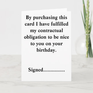 おもしろいなバースデー・カード カード