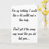 おもしろいなバースデー・カード カード (黄色い花)