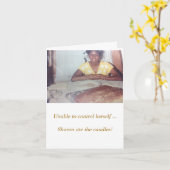 おもしろいなバースデー・カード カード (黄色い花)