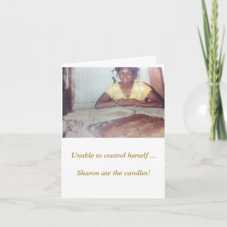 おもしろいなバースデー・カード カード