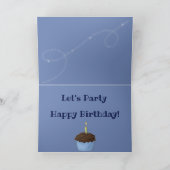 おもしろいなバースデー・カードw/Beautifulのバセットハウンド カード (内部)