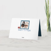 おもしろいなバースデー・カードW/Cuteのバセットハウンド及びケーキ カード (裏面)