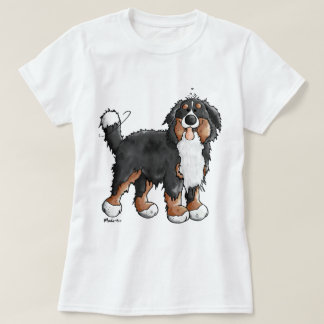 おもしろいなバーニーズ・マウンテン・ドッグの漫画 Tシャツ