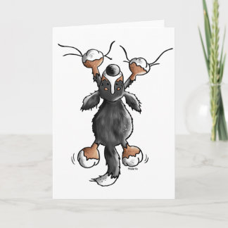 おもしろいなバーニーズ・マウンテン・ドッグカード カード