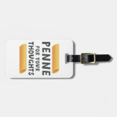 おもしろいなパスタのしゃれ ラゲッジタグ (正面横)