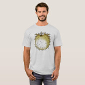 おもしろいなパッファーの魚 Tシャツ (正面フル)