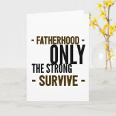 おもしろいなパパの誕生日プレゼント カード (黄色い花)