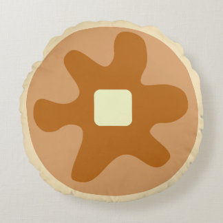 おもしろいなパンケーキ枕 ラウンドクッション