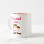 おもしろいなパーソナルトレーナー ツートーンマグカップ (正面左)