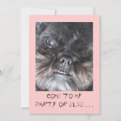 おもしろいなパーティの招待状 招待状 (正面)