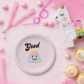 おもしろいなパーティーのEmojiの紙皿 ペーパープレート (パーティー)