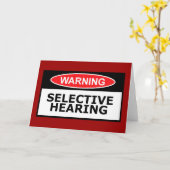 おもしろいなヒアリング カード (黄色い花)