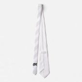 おもしろいなヒップスターの新郎の髭 ネクタイ (裏面)