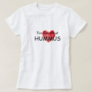 おもしろいなビーガンのワイシャツHUMMUS LOLの間抜けなかわいい Tシャツ