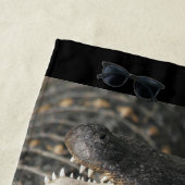 おもしろいなビーチタオルの空腹なわに ビーチタオル (インサイチュ)